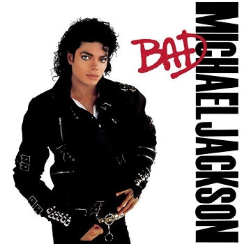 carátula de Bad de Michael Jackson
