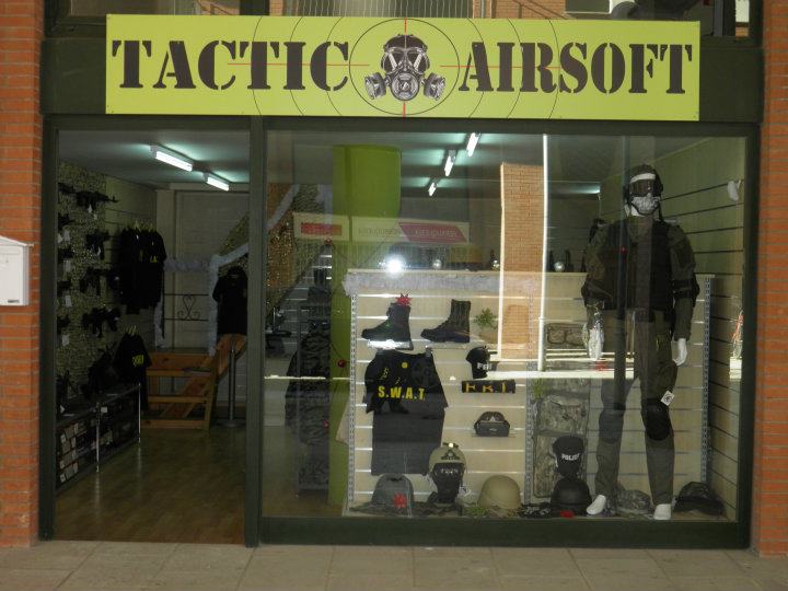 una tienda de airsoft