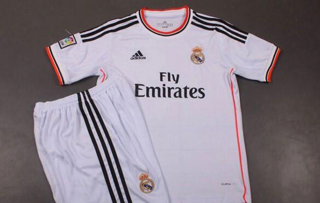 la camiseta de Real Madrid para la temporada 2013/2014