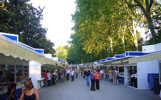 panorámica de la feria del libro