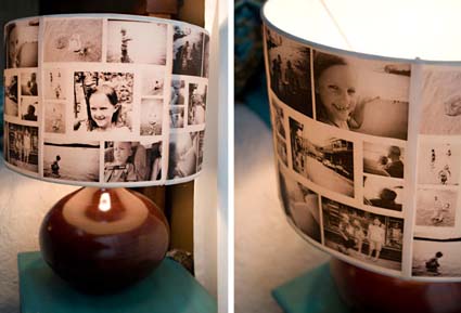 lámapra álbum de foto de familiares