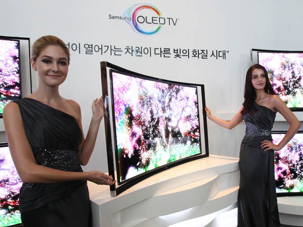 un momento de la presentación de la tv oled samsung