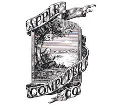 el primer logotipo de Apple con Isaac Newton