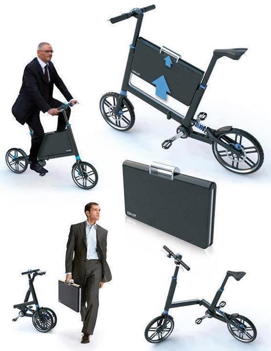 la bici plegable para ir a trabajar