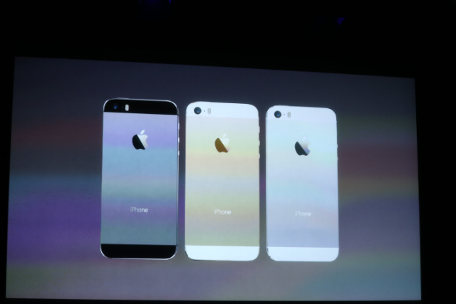 un momento de la presentación de los nuevos iPhone