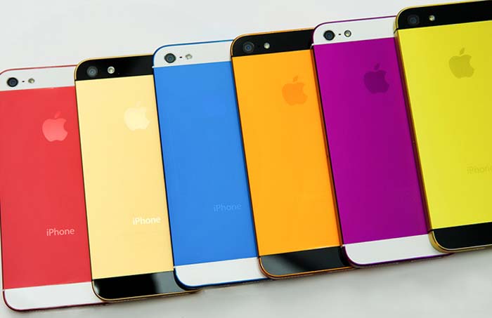 iPhone de varios colores