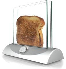 Tostadora transparente
