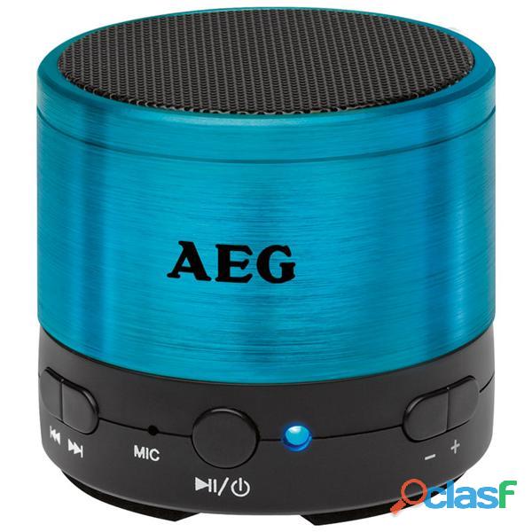 Altavoz AEG con carcasa de aluminio