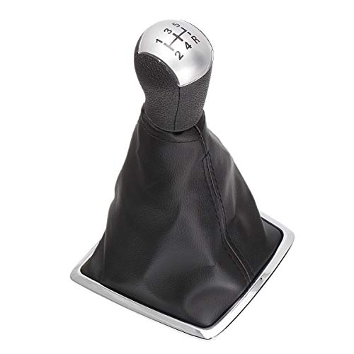 AAlamor 5 Velocidades De Cambio De Marchas del Palanca De Cambios En La Funda para Ford Focus MK II 05-08 - Plata AAlamor 5 Velocidades De Cambio De Marchas del Palanca De Cambios En La Funda para Ford Focus MK II 05-08 - Plata