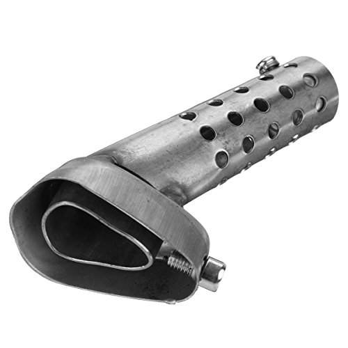 Alamor Escape de la motocicleta puede DB Killer silenciador silenciador tubo ajustable universal Alamor Escape de la motocicleta puede DB Killer silenciador silenciador tubo ajustable universal