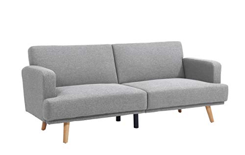 Astan Hogar Sofá Cama 3 Plazas, Tapizado Tela. Modelo Axel AH-AR40600GR, Gris, Astan Hogar Sofá Cama 3 Plazas, Tapizado Tela. Modelo Axel AH-AR40600GR, Gris,