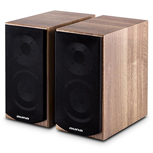 Auna Line 501 BS-WN 50W Nuez Altavoz - Altavoces (De 2 vías, 2.0 Canales, Alámbrico, Terminal, 50 W, Nuez) Auna Line 501 BS-WN 50W Nuez Altavoz - Altavoces (De 2 vías, 2.0 Canales, Alámbrico, Terminal, 50 W, Nuez)