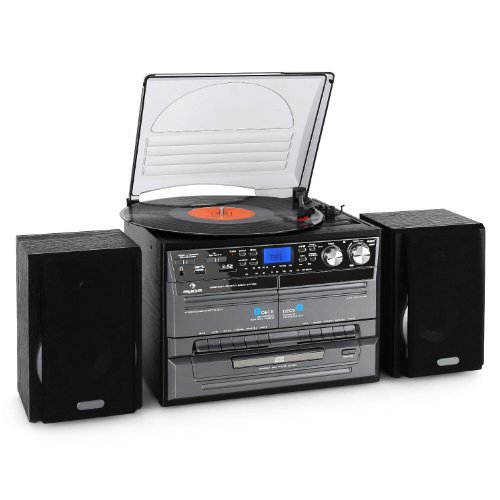 Auna TC-386WE - Lector de CD para equipo de audio, negro Auna TC-386WE - Lector de CD para equipo de audio, negro