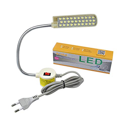 Bonlux 30 LED Bombilla Luz Fría Para Máquina de Coser de Trabajo de cuello de cisne Con Base Magnética De Montaje Para Todos Máquina de Coser de Iluminación Bonlux 30 LED Bombilla Luz Fría Para Máquina de Coser de Trabajo de cuello de cisne Con Base Magnética De Montaje Para Todos Máquina de Coser de Iluminación