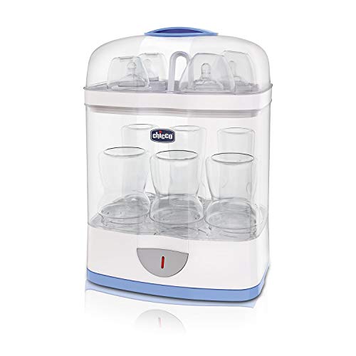 Chicco Steril Natural 2en1 - Esterilizador eléctrico de hasta 6 biberones en 5 minutos Chicco Steril Natural 2en1 - Esterilizador eléctrico de hasta 6 biberones en 5 minutos