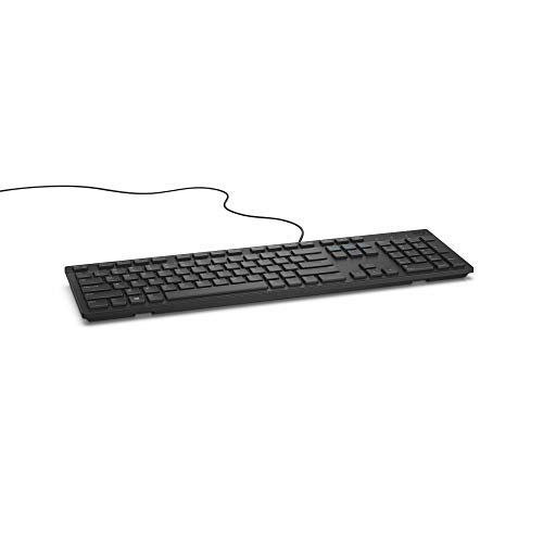 DELL KB216 - Teclado (USB, Universal, QWERTY, Internacional de EE.UU, Alámbrico, USB)