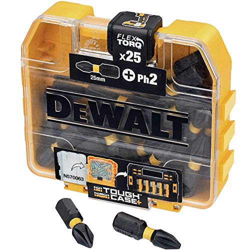 Dewalt DT70555T-QZ DT70555T-QZ-Juego de 25 Puntas Impact Torsion Ph2 25mm