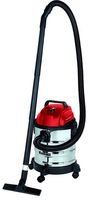 Einhell TC-VC 1820 S - Aspirador seco - húmedo, inox, 180 mbar, 1250 W, 230 V, 80 dB (ref. 2342167)