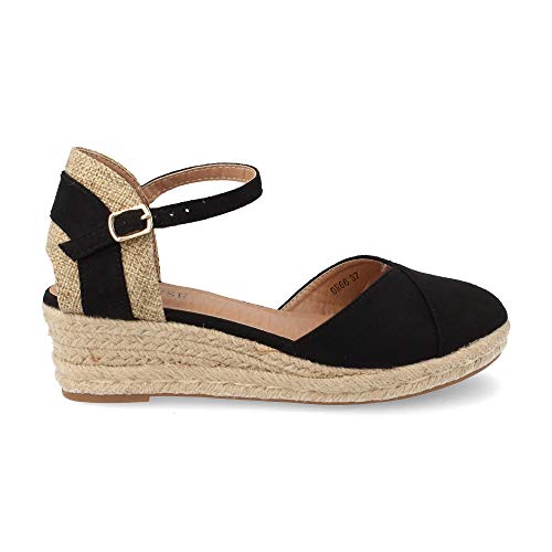 alpargatas cuña baja