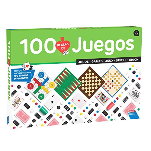 Falomir-100 100 Juegos Reunidos, Multicolor (32-1308) Falomir-100 100 Juegos Reunidos, Multicolor (32-1308)