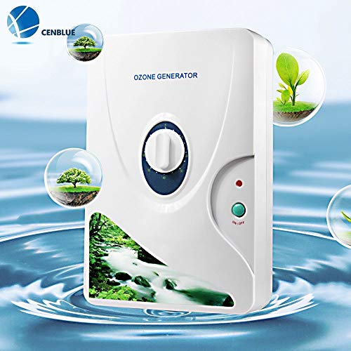 Generador de ozono de Cenblue para el hogar, purificador de aire, esterilizador para agua, verduras y frutas
