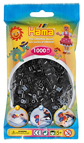 Hama 207-18  - Negro Perlas, 1000