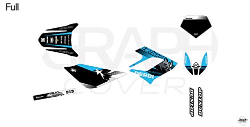 Kit Deco Motocross Derbi DRD 50 Racing Ike 2004-2009 Kit Deco Motocross Derbi DRD 50 Racing Ike 2004-2009