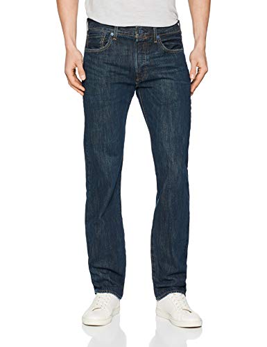 Levi's 501 Original Fit Jeans Pantalón vaquero con diseño clásico y cómodos de usar, Azul (Snoot 2744), 33W/32L para Hombre Levi's 501 Original Fit Jeans Pantalón vaquero con diseño clásico y cómodos de usar, Azul (Snoot 2744), 33W/32L para Hombre