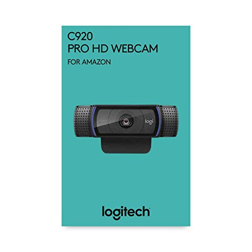 Logitech C920 HD Pro Webcam, Videoconferencias 1080P FULL HD 1080p/30 fps, Sonido Estéreo, Corrección de Iluminación HD, Skype/Google Hangouts/FaceTime, Para Gaming, Portátil/PC/Mac/Android, Negro Logitech C920 HD Pro Webcam, Videoconferencias 1080P FULL HD 1080p/30 fps, Sonido Estéreo, Corrección de Iluminación HD, Skype/Google Hangouts/FaceTime, Para Gaming, Portátil/PC/Mac/Android, Negro
