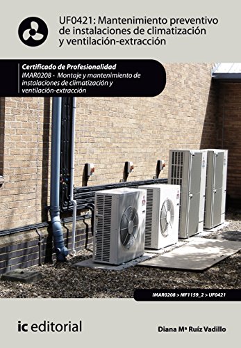 Mantenimiento preventivo de instalaciones de climatización y ventilación-extracción. IMAR0208