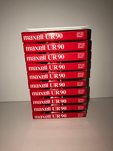Maxell UR - Cintas de Audio (10 Unidades)