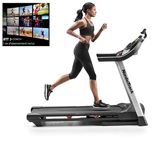 Nordictrack T 12.0 La Cinta de Correr T12.0 es Ideal para Todo Tipo de Entrenamiento pues Cuenta con una Velocidad 22 km/h y una inclinación máx. de 10%, Unisex Adulto, Negro, 193x86x151 cm Nordictrack T 12.0 La Cinta de Correr T12.0 es Ideal para Todo Tipo de Entrenamiento pues Cuenta con una Velocidad 22 km/h y una inclinación máx. de 10%, Unisex Adulto, Negro, 193x86x151 cm