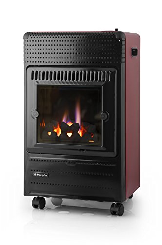 Orbegozo HBF 95 Estufa de Butano Catalítica, Triple Sistema de Seguridad, 3500 W, Negro/Burdeos Orbegozo HBF 95 Estufa de Butano Catalítica, Triple Sistema de Seguridad, 3500 W, Negro/Burdeos