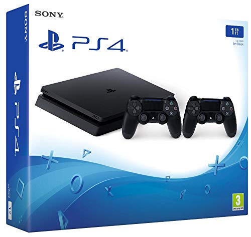 PlayStation 4 (PS4) - Consola de 1 TB + 2 Dual Shock 4 Wireless Controller PlayStation 4 (PS4) - Consola de 1 TB + 2 Dual Shock 4 Wireless Controller