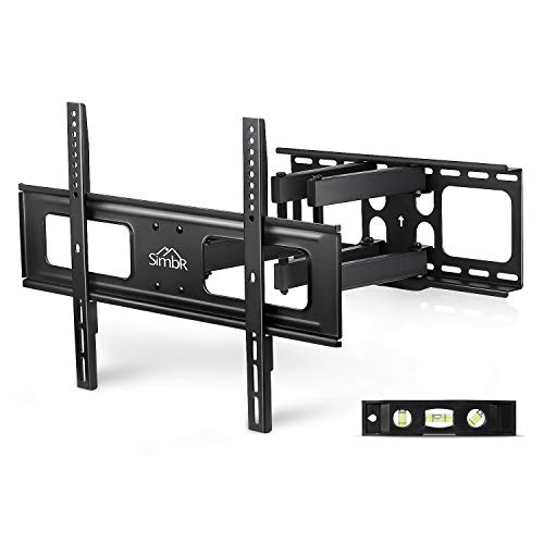 SIMBR Soporte de Pared para TV 32-70" Pantalla LED/LCD/Plasma/Curva Televisión Carga Máxima 60kg VESA Máxima 600×400mm Inclinable y Brazos Giratorios