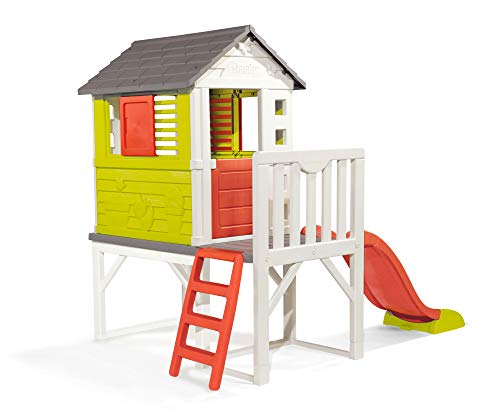 Smoby- Casa Casita de La Playa con Tobogán, Multicolor, 2.6 x 1.6 x 1.97 m (810800) Smoby- Casa Casita de La Playa con Tobogán, Multicolor, 2.6 x 1.6 x 1.97 m (810800)