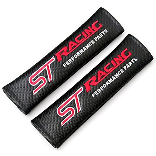 ST Racing de fibra de carbono cinturón de seguridad hombro funda pastillas. Fiesta, Focus, Mondeo, Kuga ST Racing de fibra de carbono cinturón de seguridad hombro funda pastillas. Fiesta, Focus, Mondeo, Kuga