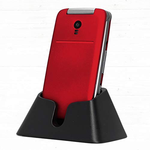 Teléfono Móvil para Personas Mayores Teclas Grandes con Tapa Pantalla de 2,4 Pulgadas Tecla de Emergencia Botón SOS Cámara Fácil de Usar para Ancianos y Base cargadora, Artfone Flip CF241A, Rojo Teléfono Móvil para Personas Mayores Teclas Grandes con Tapa Pantalla de 2,4 Pulgadas Tecla de Emergencia Botón SOS Cámara Fácil de Usar para Ancianos y Base cargadora, Artfone Flip CF241A, Rojo