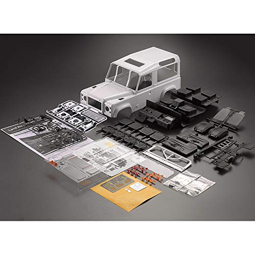 WYY RC Car Body Hard Shell Kit, Accesorios De Repuesto para RC Parte Axial SCX10 4WD Land Rover Defender D90