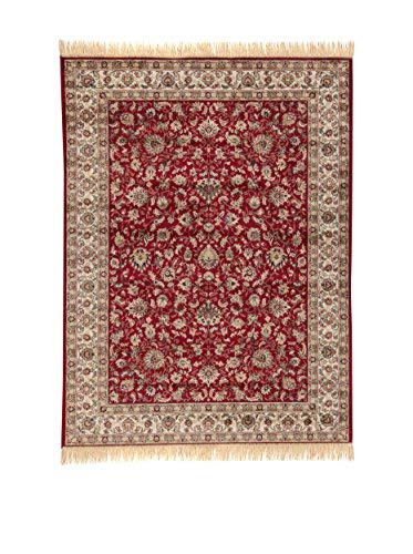 ABC Tappeti Alfombra Farshian Hereke Rojo/Barro 100 x 140 cm