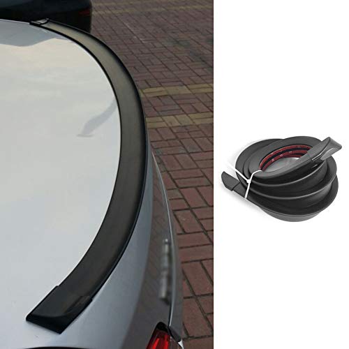 Alerón trasero para coche, 1,5 m, universal, para coche, con tira de goma Alerón trasero para coche, 1,5 m, universal, para coche, con tira de goma