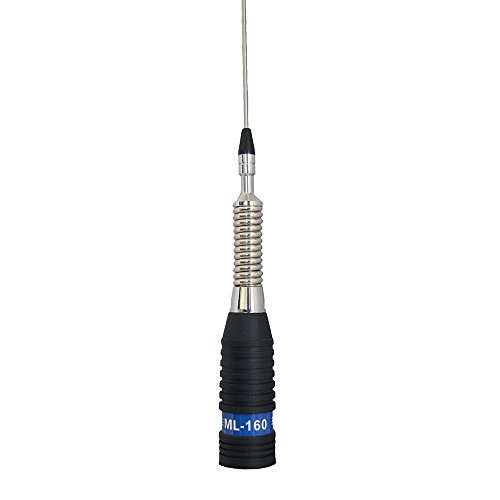 Antena CB PNI ML160, 145 cm de Largo, sin Cable, Compatible con Cualquier Radio CB