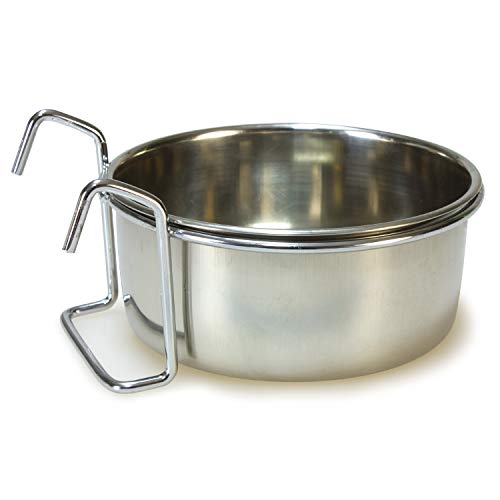 Arquivet 8435117854932 - Comedero Loro INOX 0,15 l Arquivet 8435117854932 - Comedero Loro INOX 0,15 l