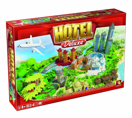 Asmodee- Hotel Deluxe - Español, Color, 40.1 x 26.7 x 8.4 (HOT01ES)