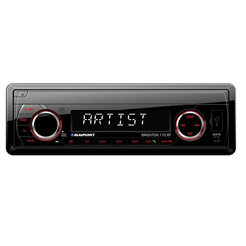 Autorradio Deckless BLAUPUNKT Brighton 170 BT, Bluetooth, MP3, Negro Autorradio Deckless BLAUPUNKT Brighton 170 BT, Bluetooth, MP3, Negro