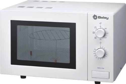 Balay 3WGB2018 Libre instalación con Grill, 17 litros, Microondas, 1270 W, 5 Velocidades, Blanco