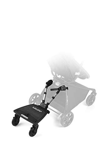 Be Cool 502 Skate - Patín Universal para Coche de Paseo y Silla Ligera, Antideslizante, Color Negro Be Cool 502 Skate - Patín Universal para Coche de Paseo y Silla Ligera, Antideslizante, Color Negro