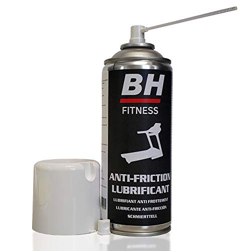 BH - Spray lubricante para cintas de correr - 400ml - Compatible con cintas domésticas - 7297701 BH - Spray lubricante para cintas de correr - 400ml - Compatible con cintas domésticas - 7297701