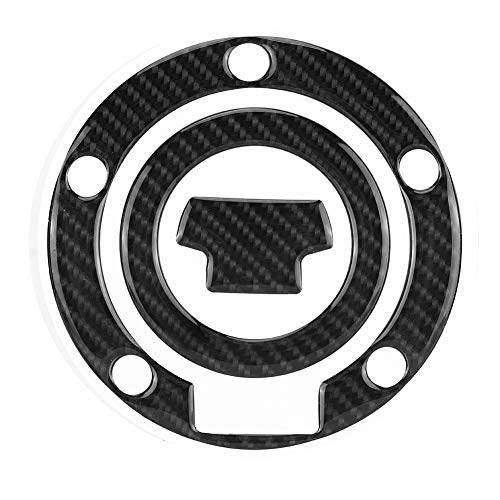 Calcomanías de la tapa del tanque de la motocicleta, fibra de carbono Cubierta de la tapa de la tapa del tanque del tanque de gasolina de la motocicleta Calcomanías para YZF-R1 R6 Calcomanías de la tapa del tanque de la motocicleta, fibra de carbono Cubierta de la tapa de la tapa del tanque del tanque de gasolina de la motocicleta Calcomanías para YZF-R1 R6