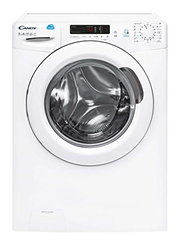 Candy CS 1292D3/P-S - Lavadora carga frontal 9Kgs, 16 programas, 1200rpm, programas rápidos, NFC, 61dba, display digital táctil, clase A+++, color blanco Candy CS 1292D3/P-S - Lavadora carga frontal 9Kgs, 16 programas, 1200rpm, programas rápidos, NFC, 61dba, display digital táctil, clase A+++, color blanco
